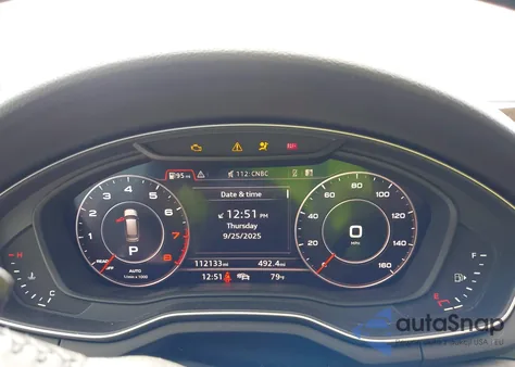 2017 Audi A4 Allroad 2.0T Premium from USA, damaged, VIN WA19NBF4XHA111640